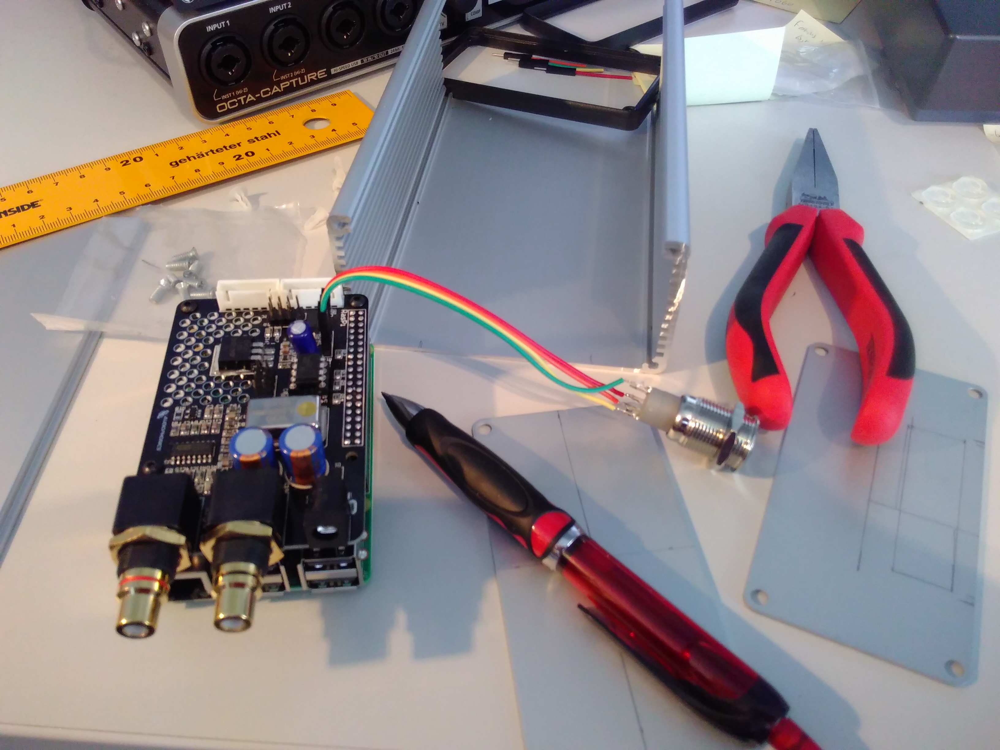 Building the network audio player.